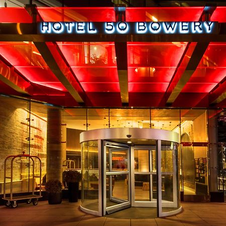 Hotel 50 Bowery, Part Of Jdv By Hyatt Нью-Йорк Экстерьер фото